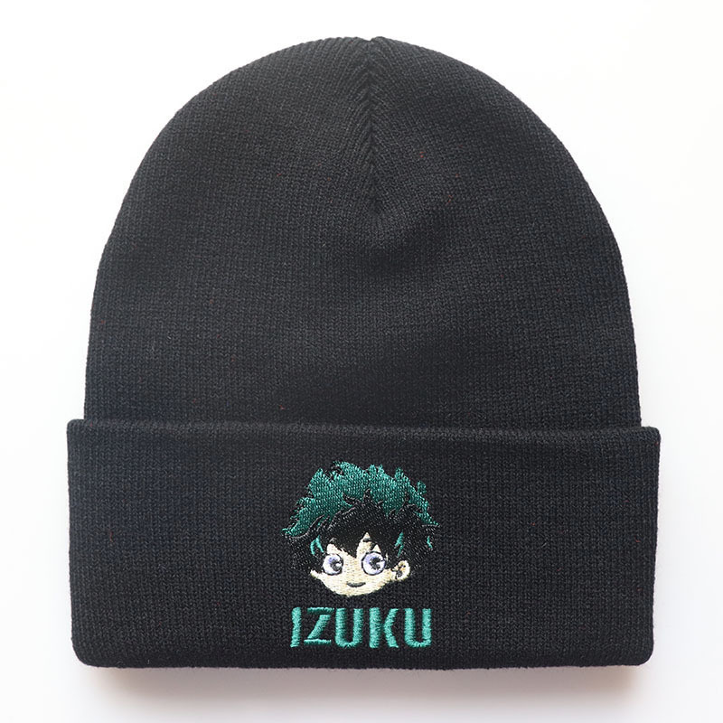 

Шапка бини унисекс Plush Story Izuku черная р, Черный, Izuku