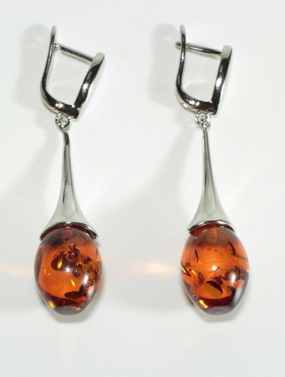 

Серьги подвески из бижутерного сплава T&Z_Mineral 450F_3, янтарь, 450F_3