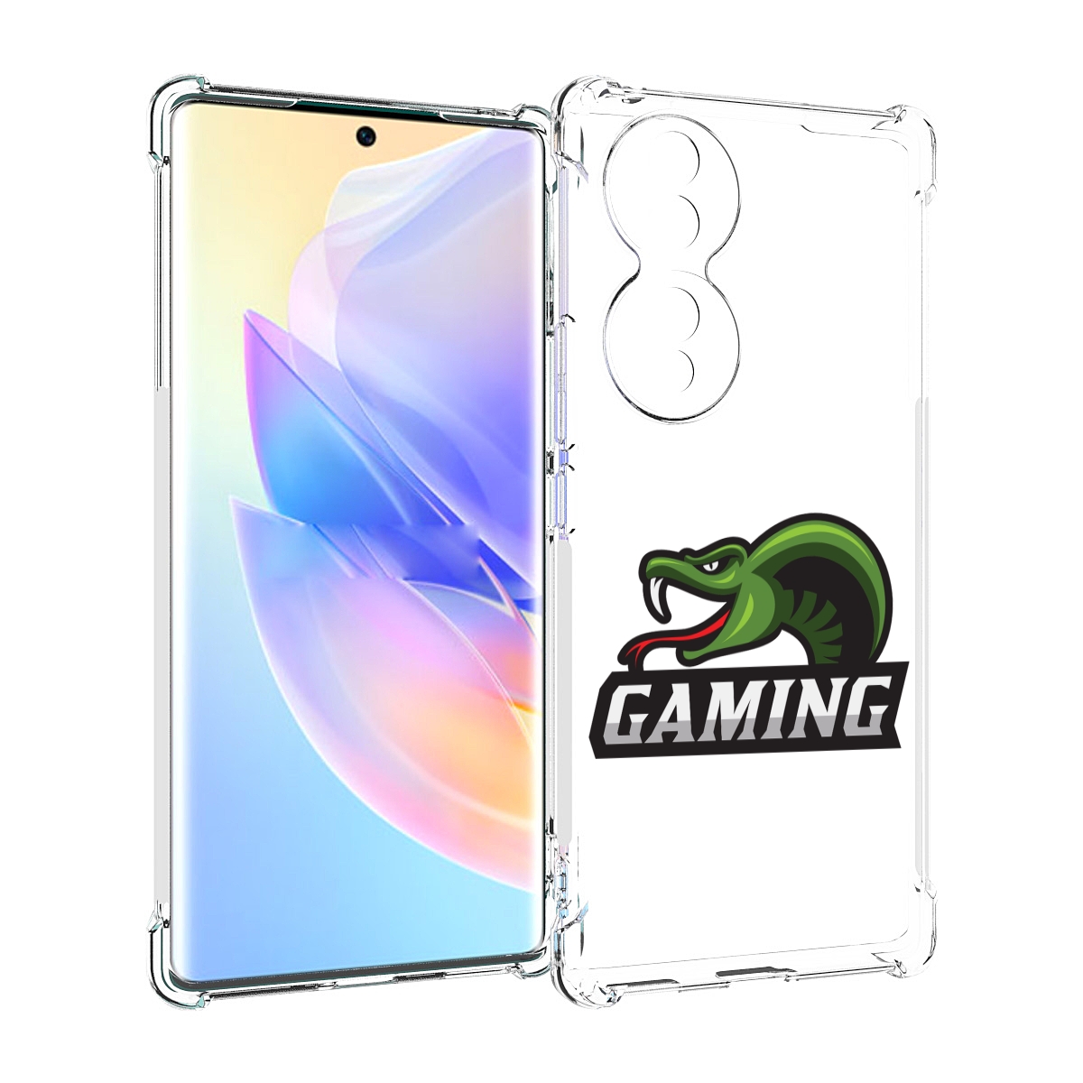 

Чехол MyPads Gaming-3 для Honor 70, Прозрачный, Tocco