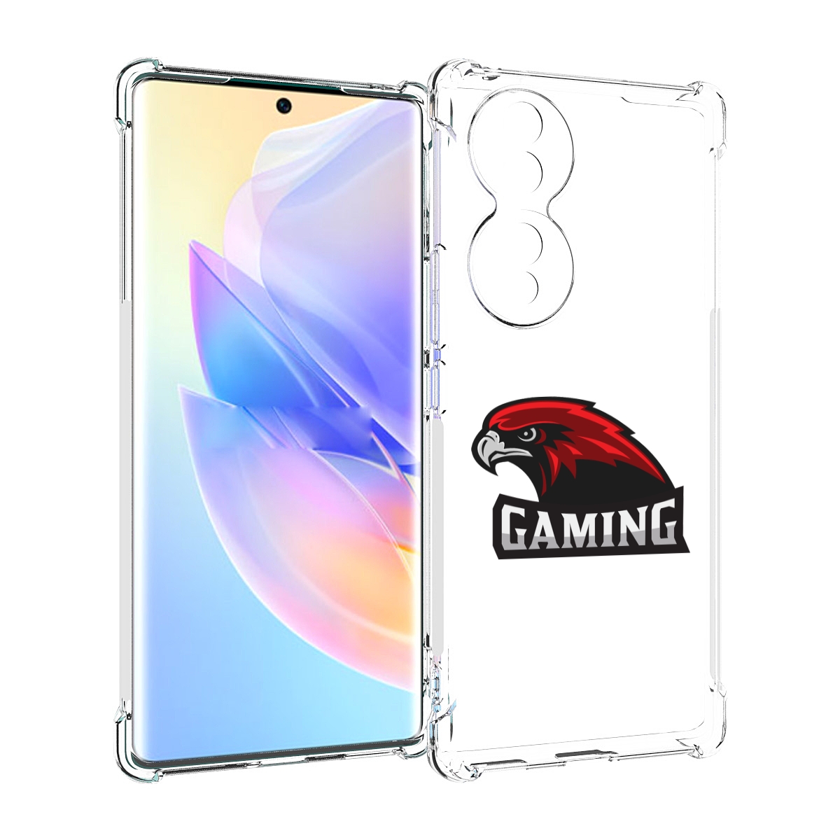 

Чехол MyPads Gaming-1 мужской для Honor 70, Прозрачный, Tocco