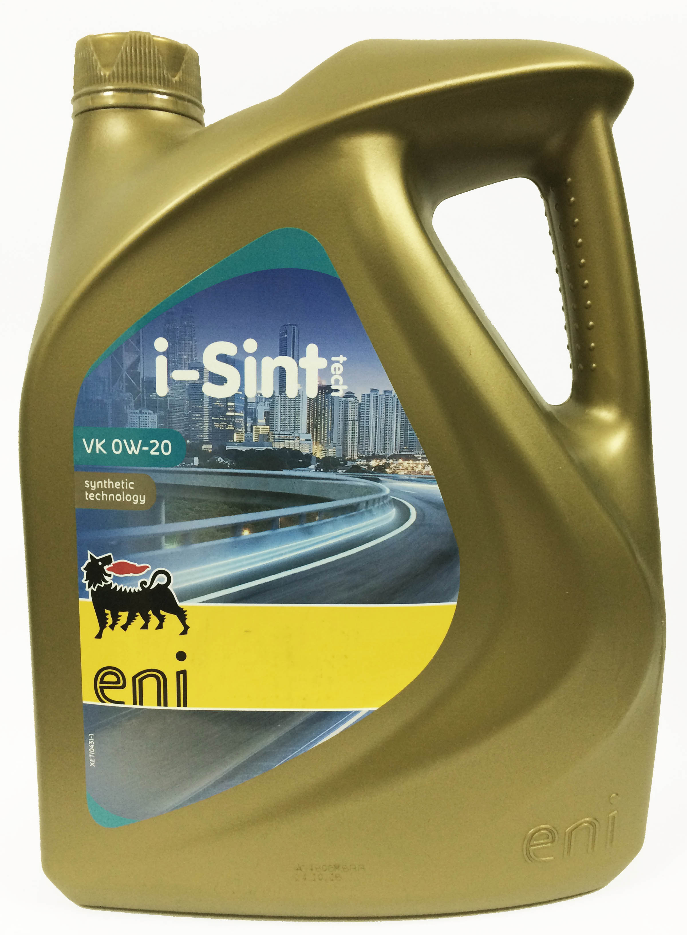 фото Моторное масло eni i-sint tech vk 0w-20 синтетическое vw508/509 5л