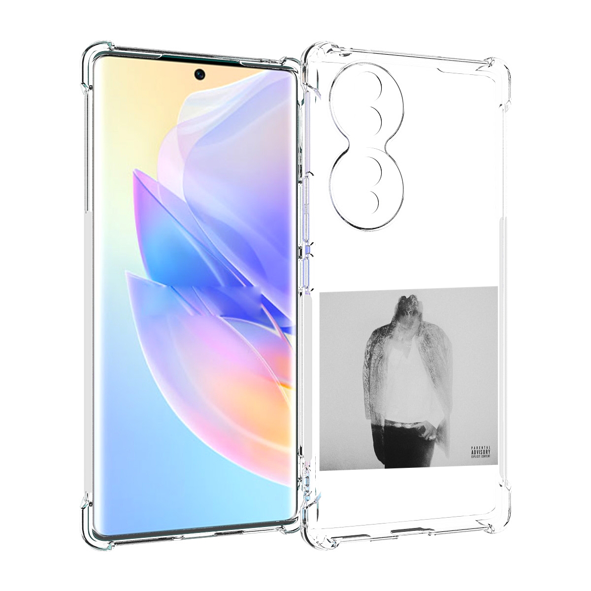 

Чехол MyPads Future - HNDRXX для Honor 70, Прозрачный, Tocco