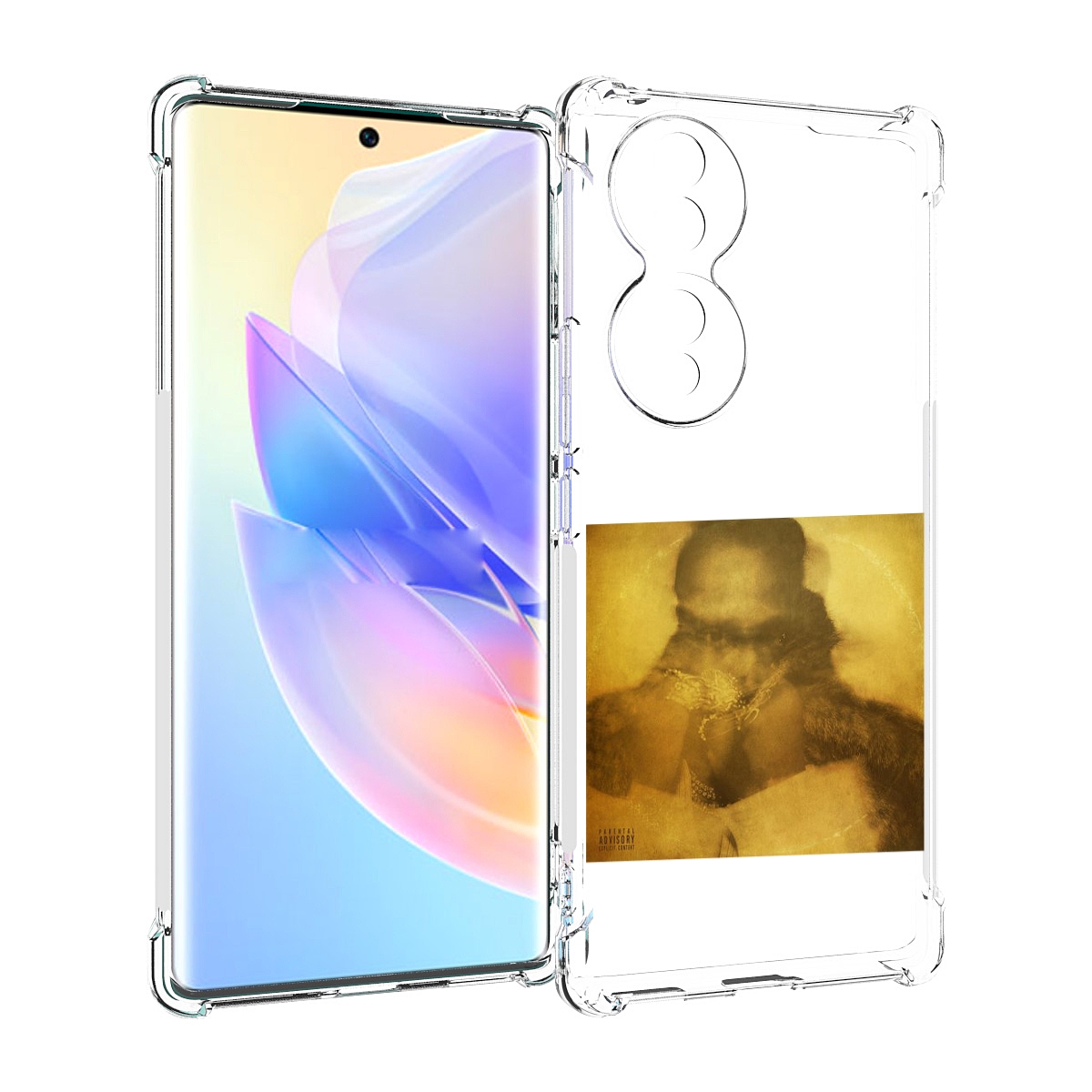 

Чехол MyPads Future - Future для Honor 70, Прозрачный, Tocco