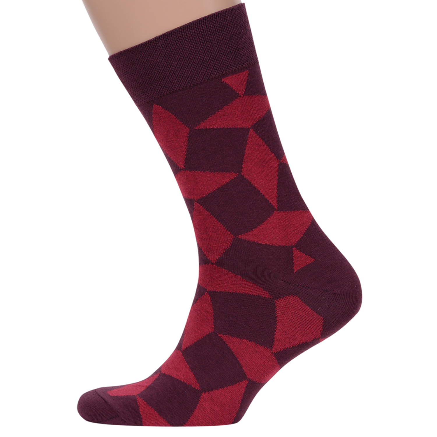

Носки MoscowSocksClub nm-428 бордовые 27 (41-43), nm-428