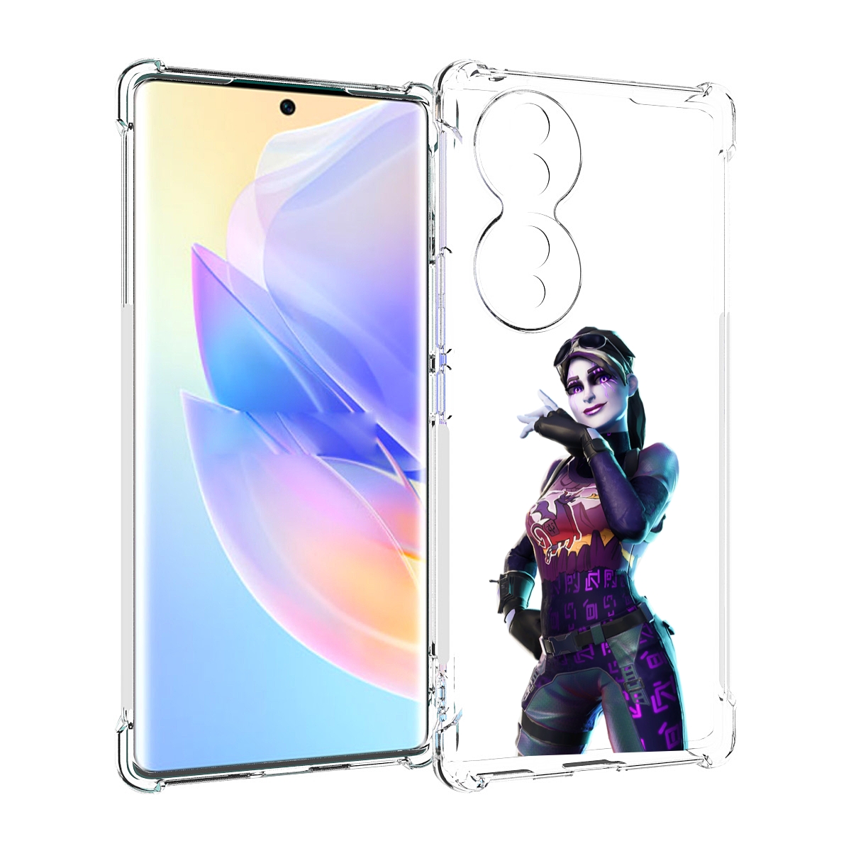 

Чехол MyPads Fortnite-3 для Honor 70, Прозрачный, Tocco