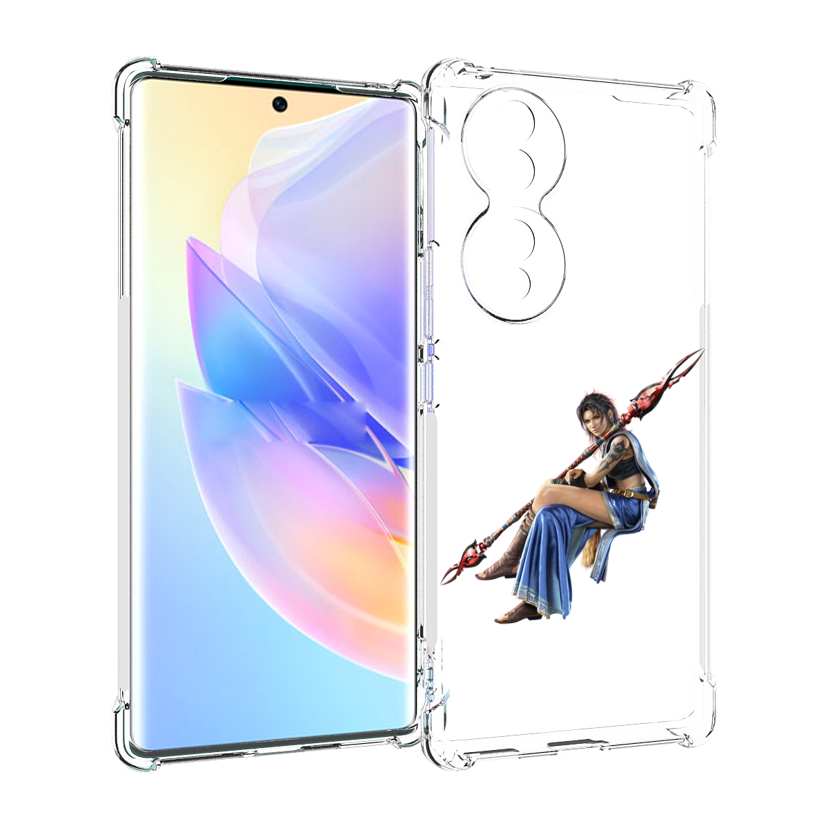 

Чехол MyPads Final-Fantasy-2 для Honor 70, Прозрачный, Tocco