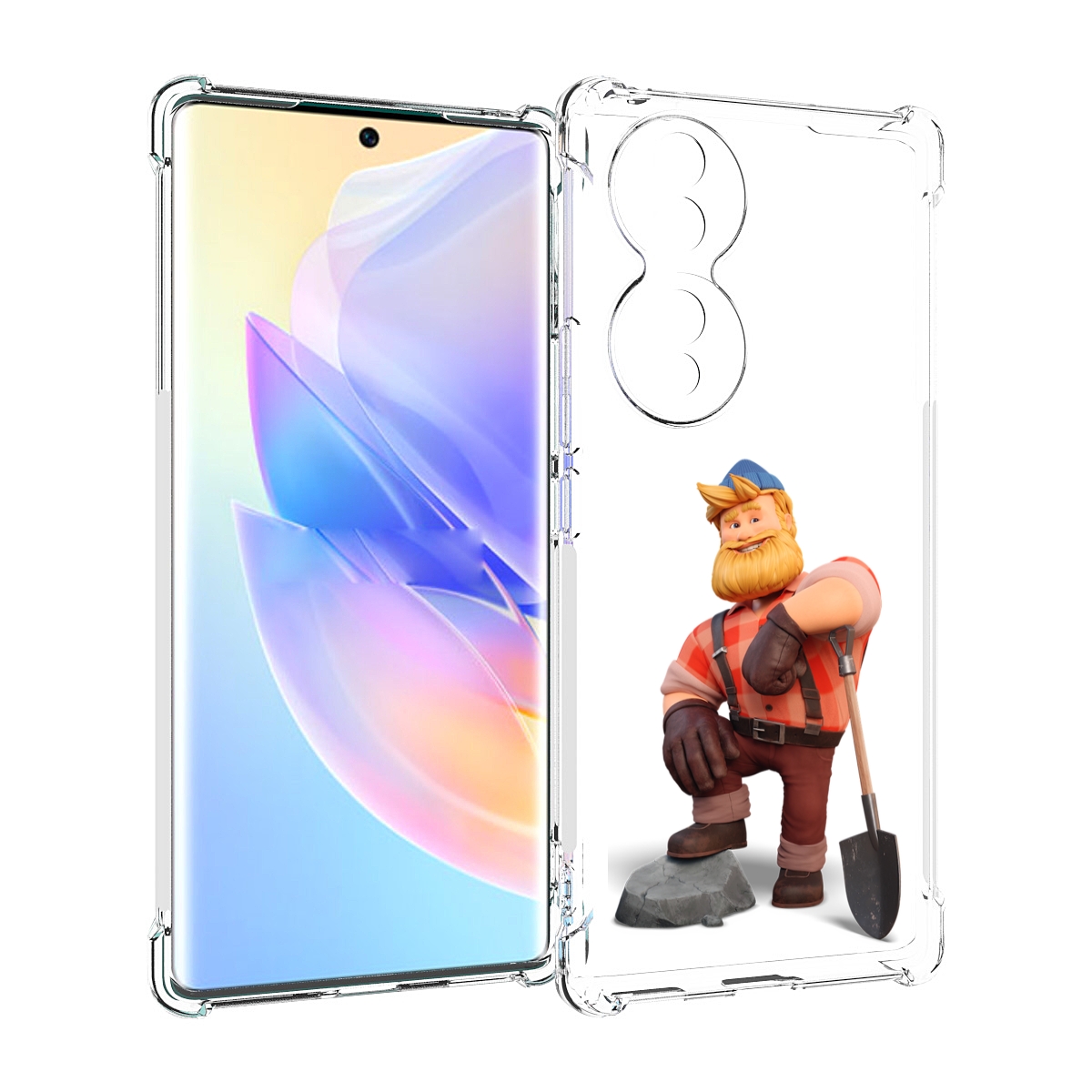

Чехол MyPads FarmVille-2 для Honor 70, Прозрачный, Tocco