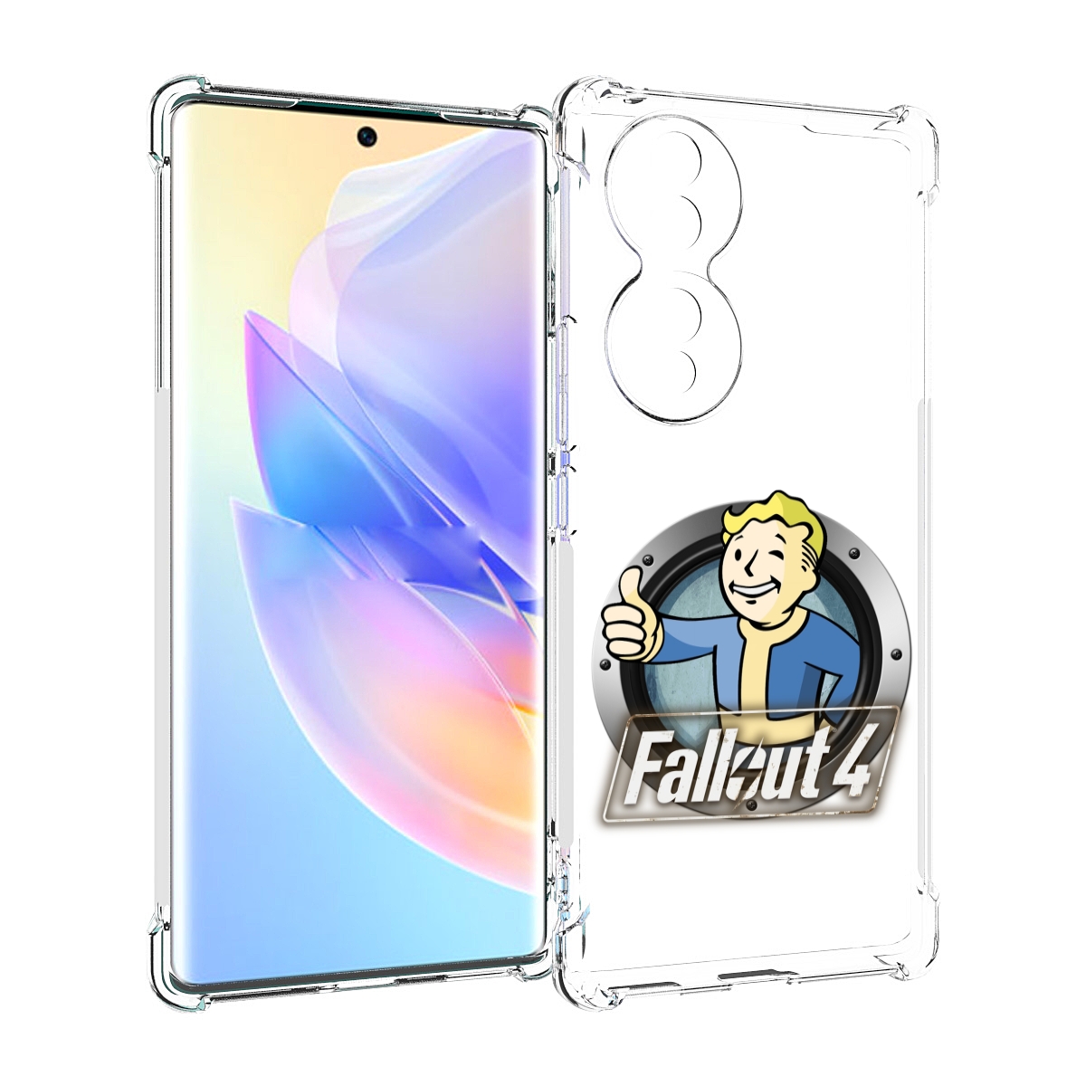 

Чехол MyPads Fallout-4 для Honor 70, Прозрачный, Tocco