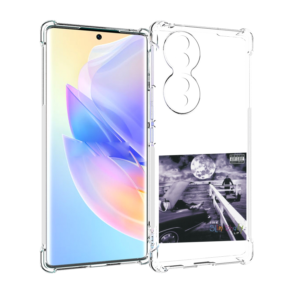 

Чехол MyPads Eminem THE SLIM SHADY LP для Honor 70, Прозрачный, Tocco