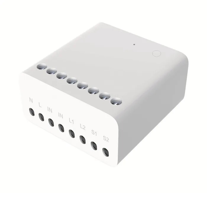 фото Беспроводное реле двухканальное aqara wireless relay llkzmk11lm (регион рф)