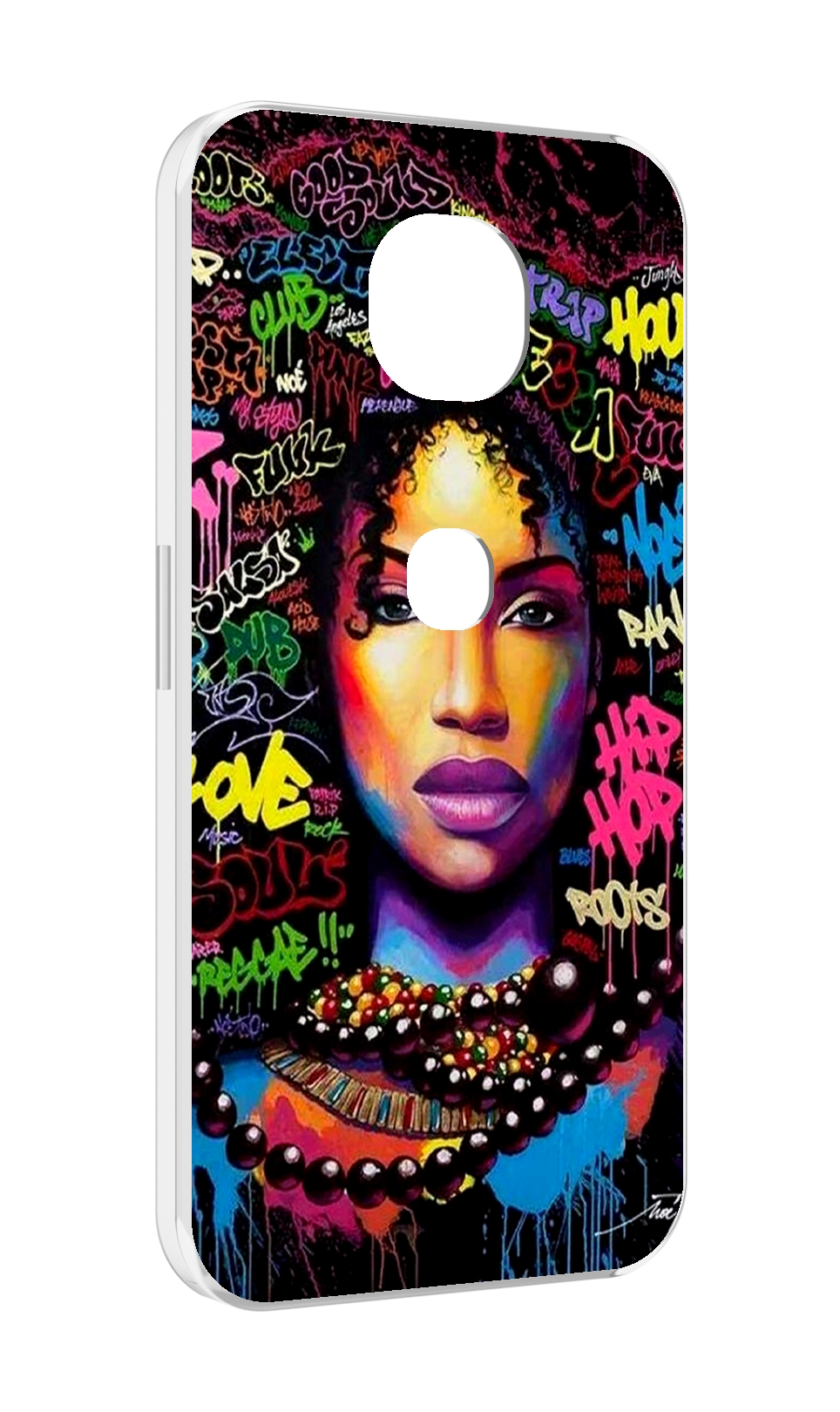 

Чехол MyPads девушка-в-граффити женский для Motorola Moto G5S (XT1799-2), Прозрачный, Tocco
