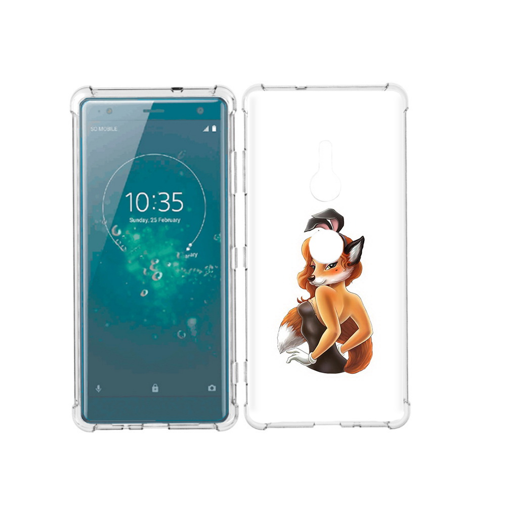 

Чехол MyPads Tocco для Sony Xperia XZ3 баронесса, Прозрачный, Tocco