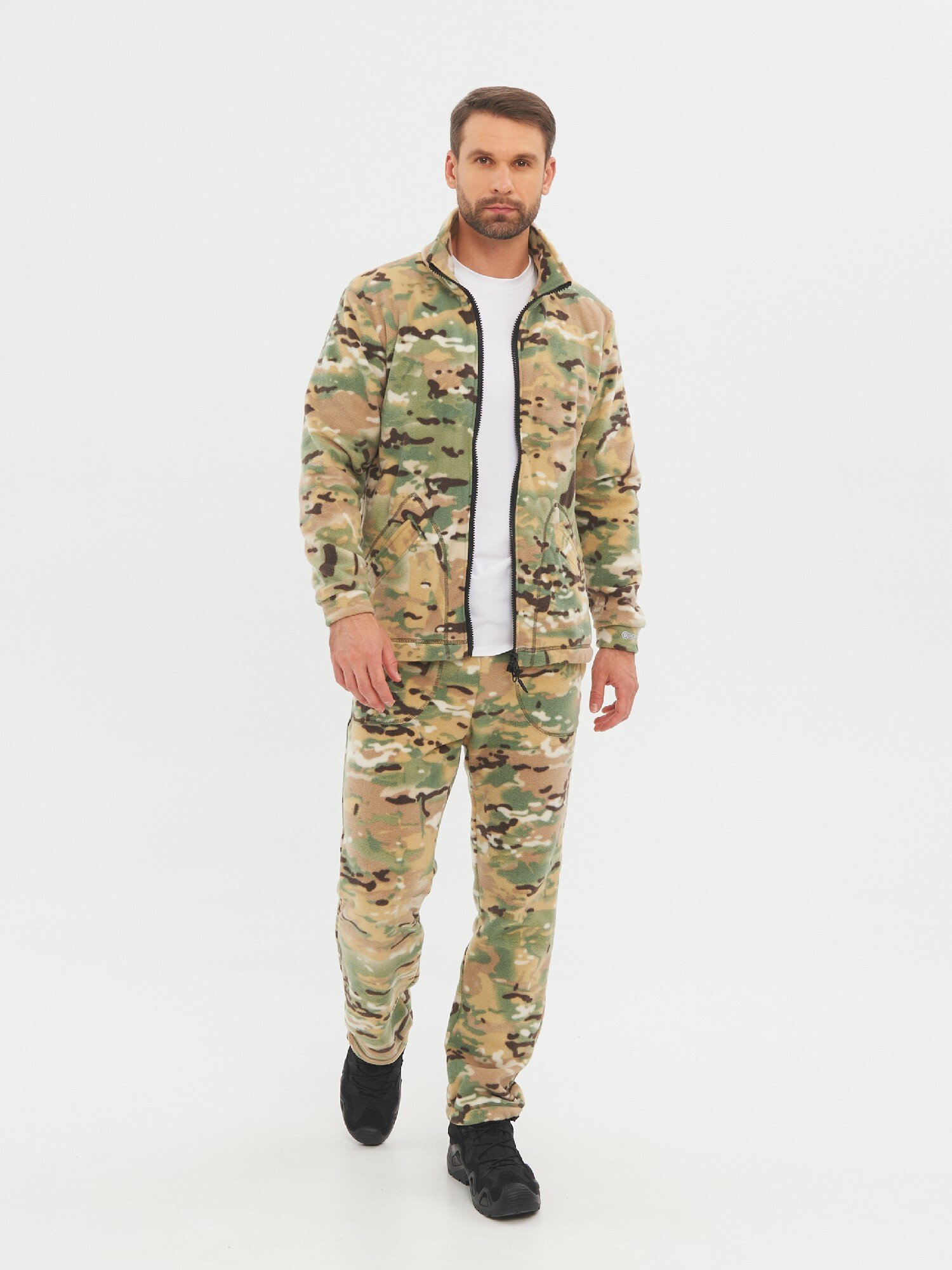 

Костюм демисезонный Huntsman Байкал ткань Флис цвет Мультикам 44-46 170, Бежевый;хаки, Байкал