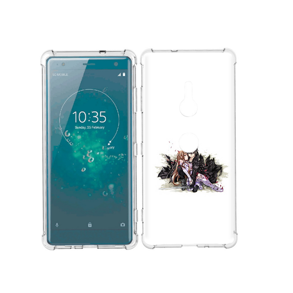 

Чехол MyPads Tocco для Sony Xperia XZ3 аниме асуна, Прозрачный, Tocco