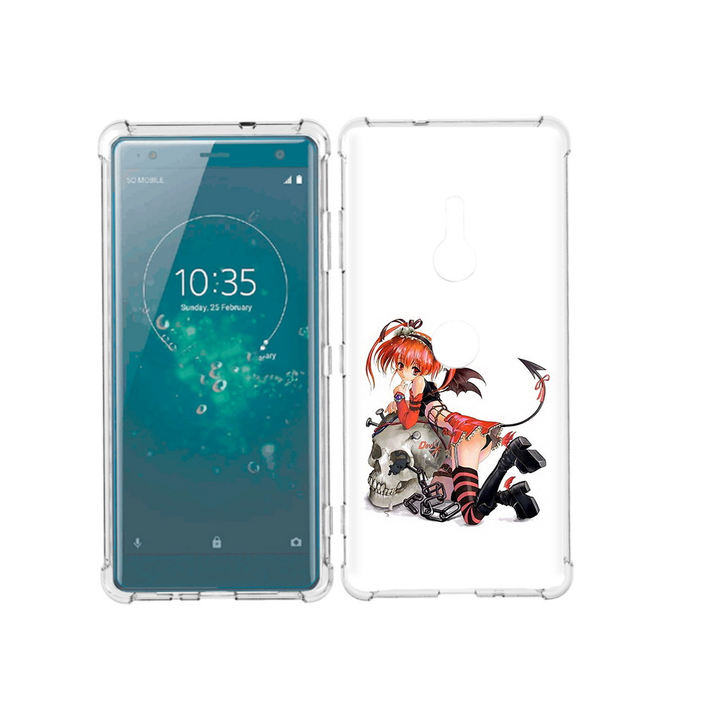 

Чехол MyPads Tocco для Sony Xperia XZ3 аниме, Прозрачный, Tocco