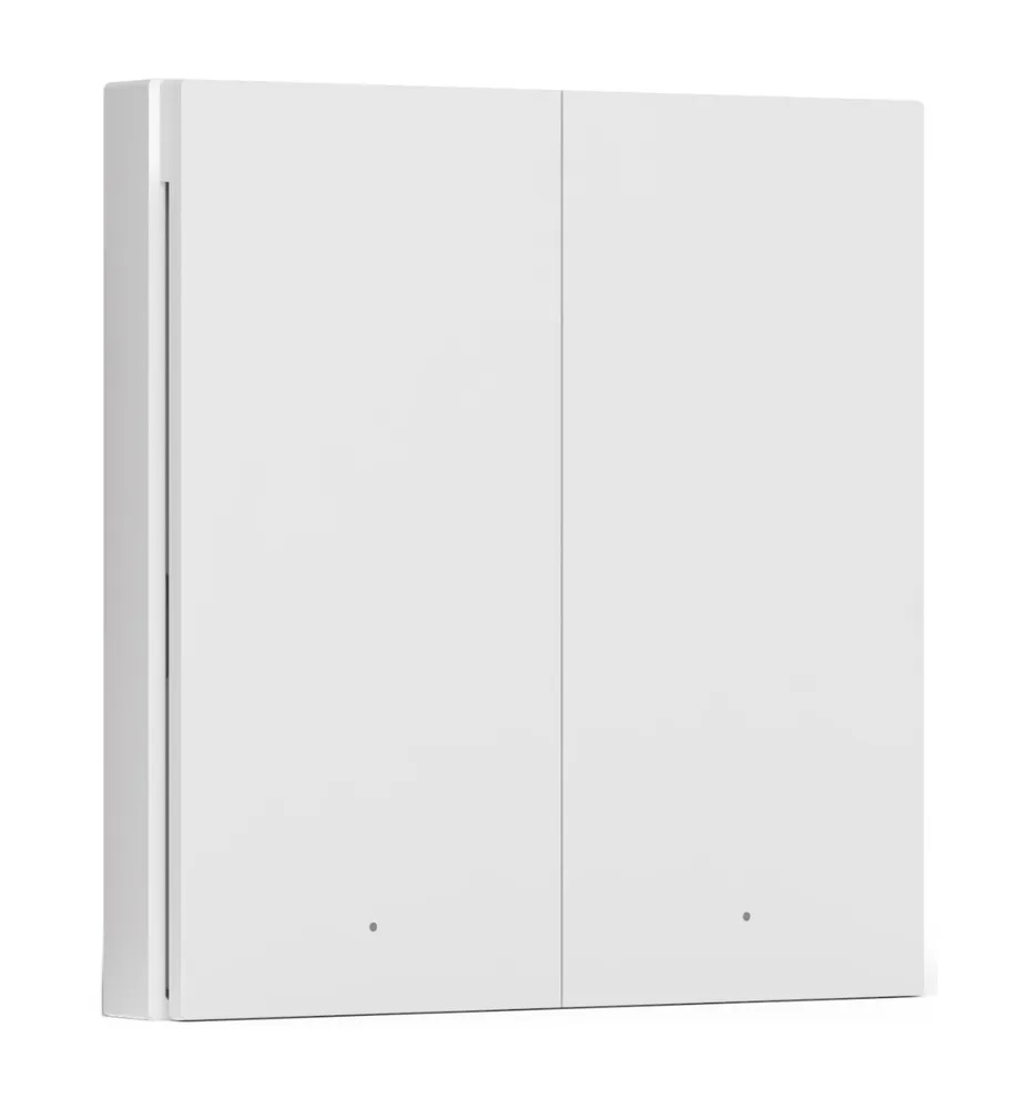 

Выключатель беспроводной двухклавишный Aqara Wireless Remote Switch H1 (Double Rocker) WRS