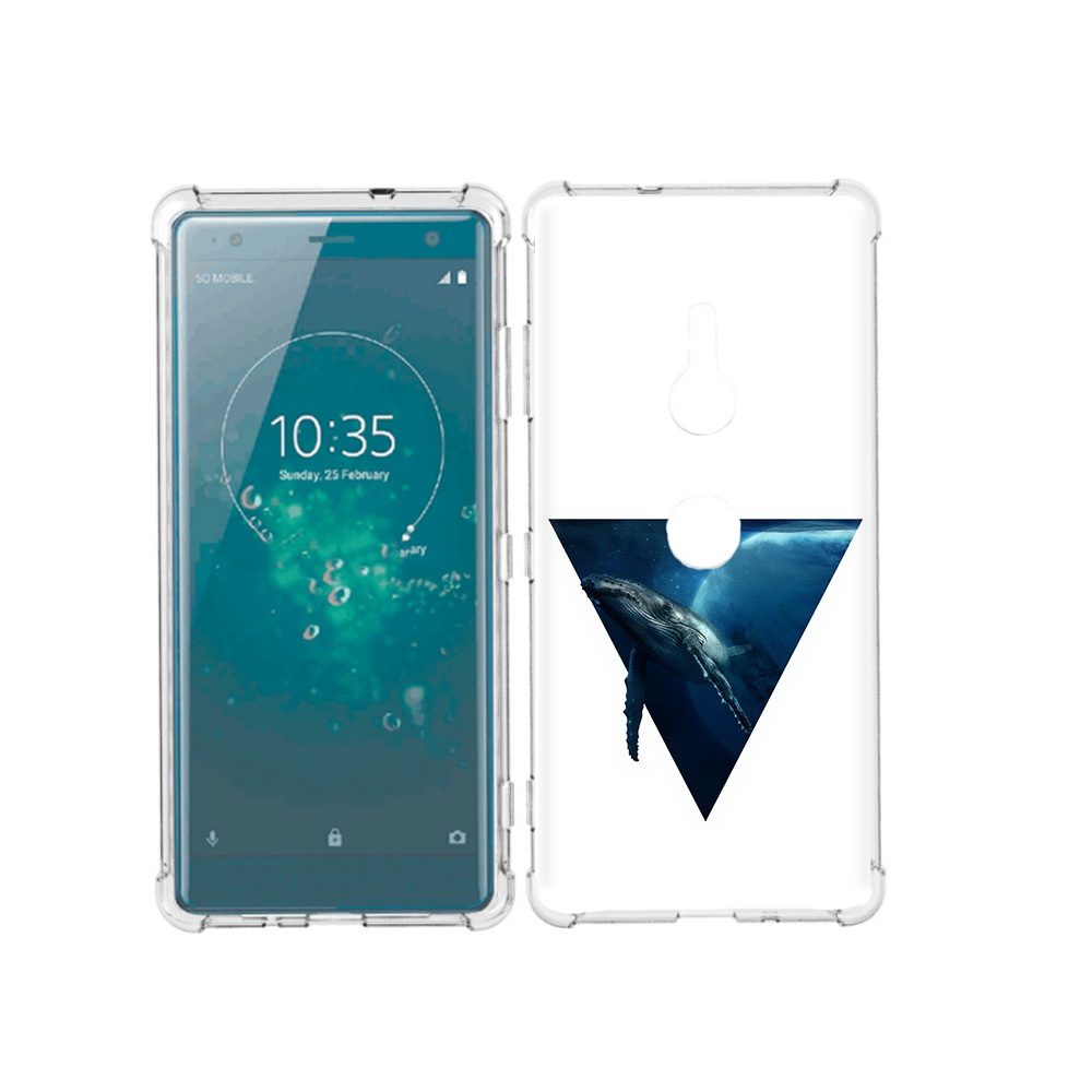 

Чехол MyPads Tocco для Sony Xperia XZ3 3D кит, Прозрачный, Tocco