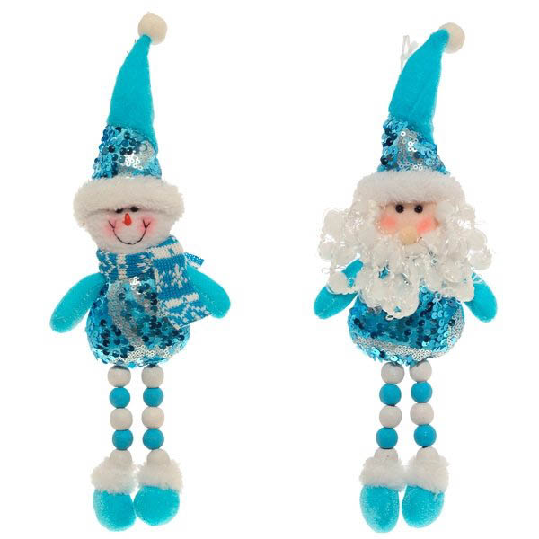 

Новогодняя фигурка Remeco collection Дед Мороз Снеговик 7х3х26 см, Разноцветный, Дед Мороз Снеговик