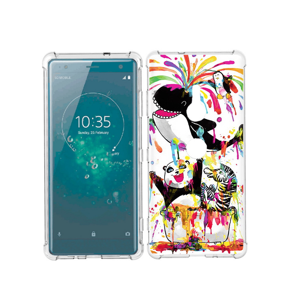 

Чехол MyPads Tocco для Sony Xperia XZ3 Хиппи кит, Прозрачный, Tocco