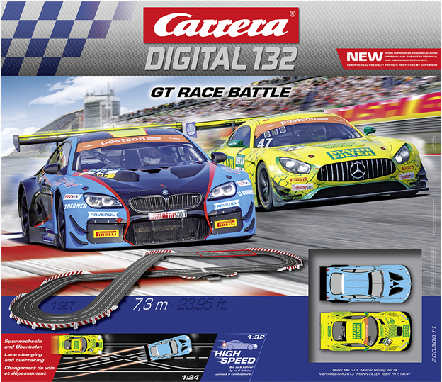 фото Автотрек carrera digital 132 gt race battle