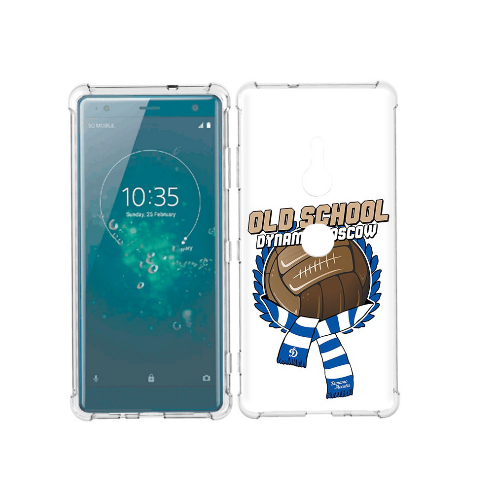 

Чехол MyPads Tocco для Sony Xperia XZ3 ФК Динамо олд скул, Прозрачный, Tocco