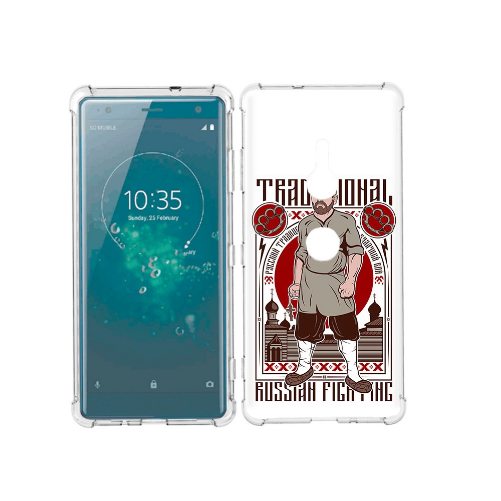 

Чехол MyPads Tocco для Sony Xperia XZ3 Традициональный мужчина, Прозрачный, Tocco