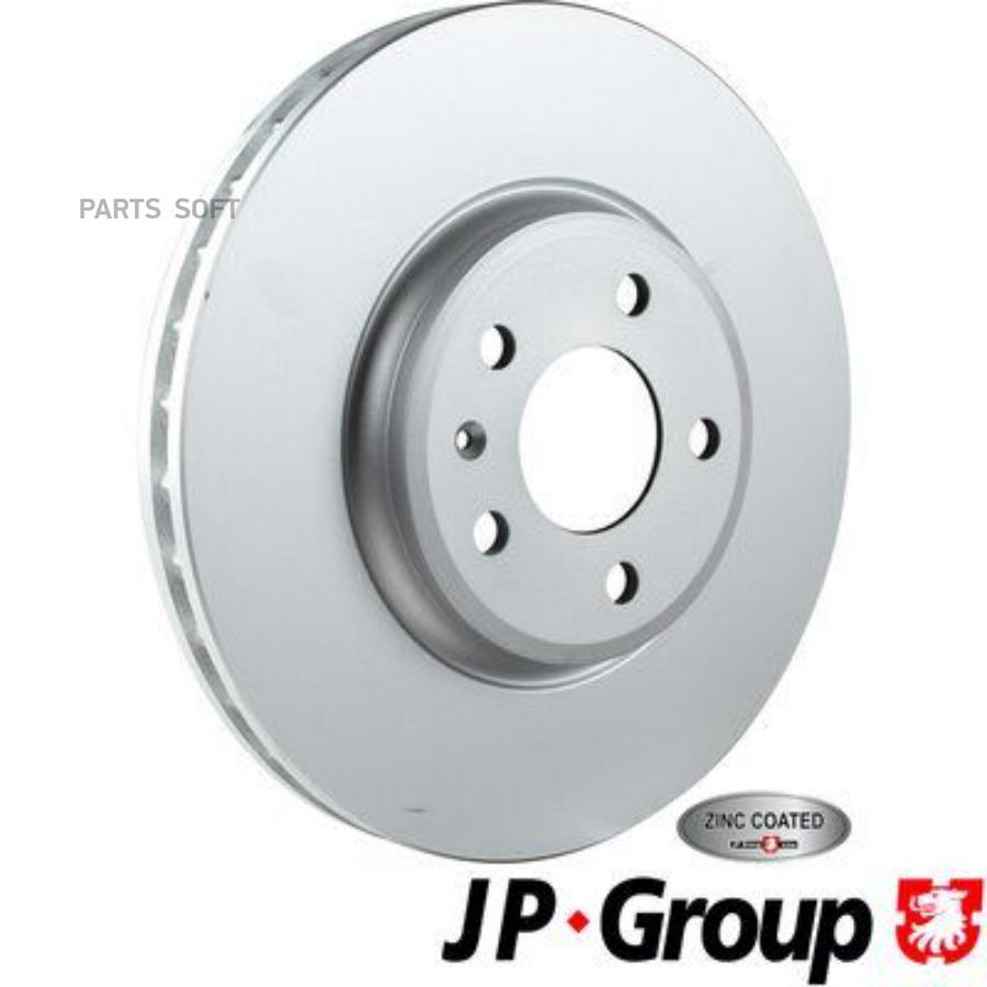 JP GROUP 1163113400 Диск торм vag 320x30