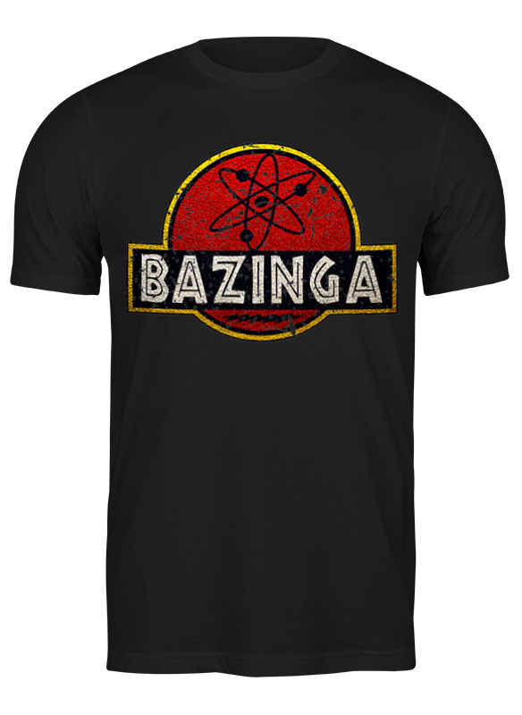 

Футболка женская Printio Bazinga! черная 3XL, Черный, Bazinga!