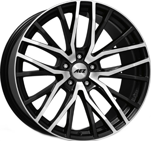 

Колесный диск AEZ Panama (MBF) 10xR20 ET19 5*112 D66.6, Черный;серебристый