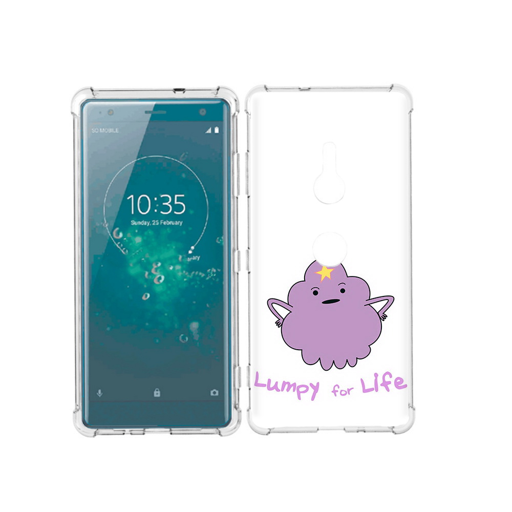 

Чехол MyPads Tocco для Sony Xperia XZ3 Принцесса пупырчатого королевства, Прозрачный, Tocco