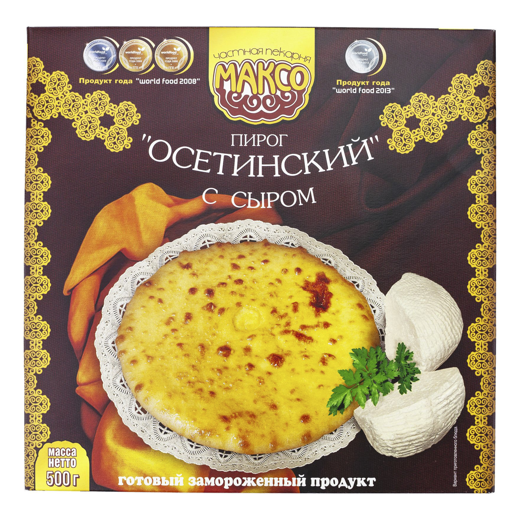 500г пирог осет с сыром максо