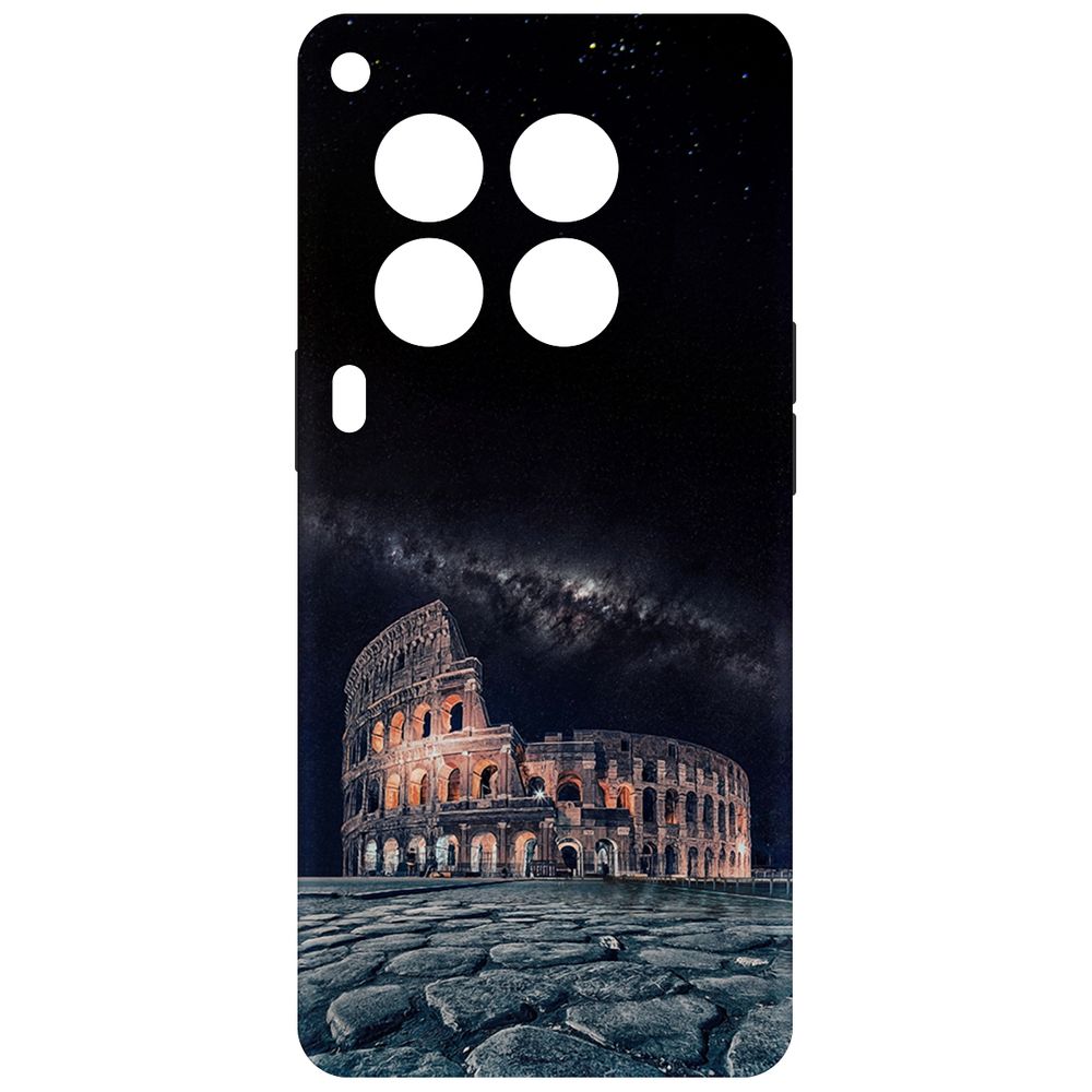 

Чехол-накладка Krutoff Soft Case Италия, Колизей для TECNO Camon 30 Premier 5G черный
