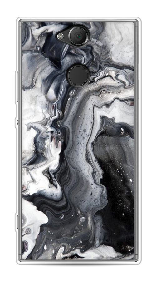 

Чехол Awog на Sony Xperia XA2 "Бело-черные сложные полосы", Разноцветный, 53150-3
