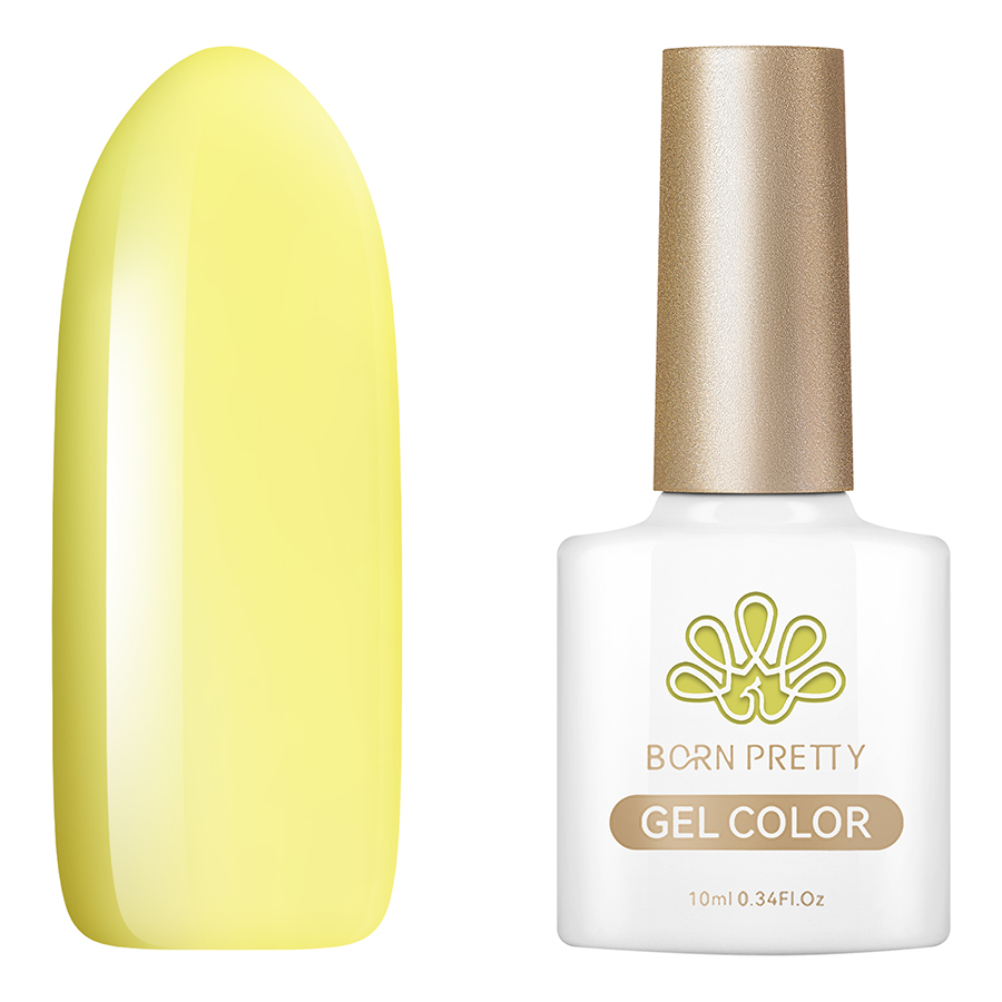 

Гель-лак Born Pretty Semi Transparent JN-32 56347-32 10 мл, Желтый