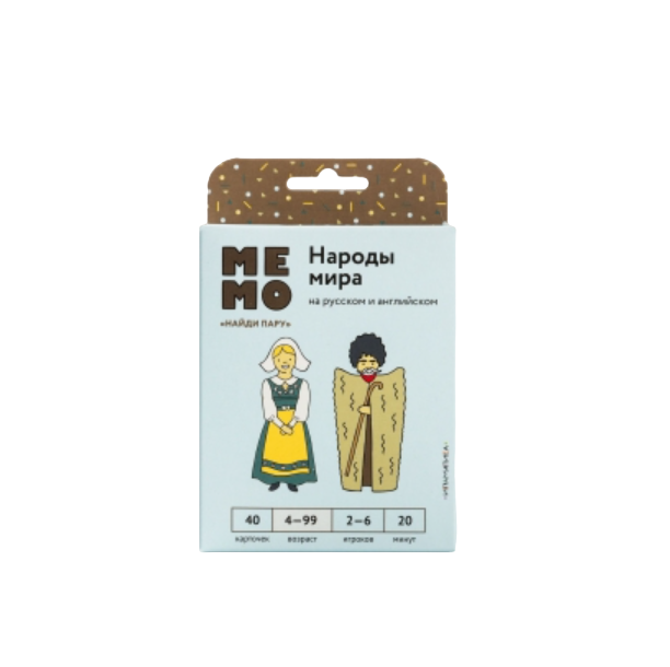 

Игра Мемо Народы мира