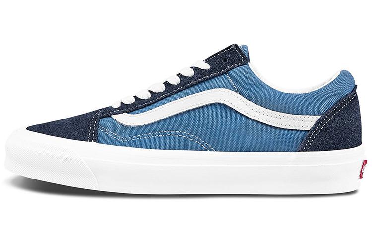 

Кеды унисекс Vans Old Skool Og Lx Navy синие 43 EU, Синий, Old Skool Og Lx Navy