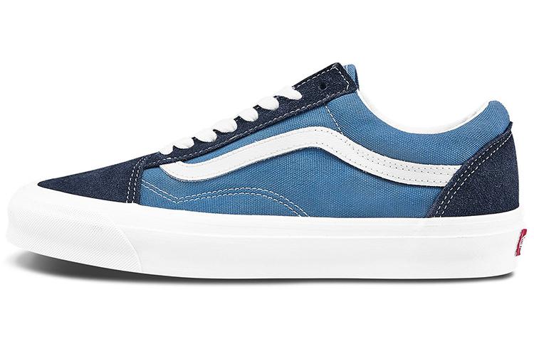 

Кеды унисекс Vans Old Skool Og Lx Navy синие 37 EU, Синий, Old Skool Og Lx Navy