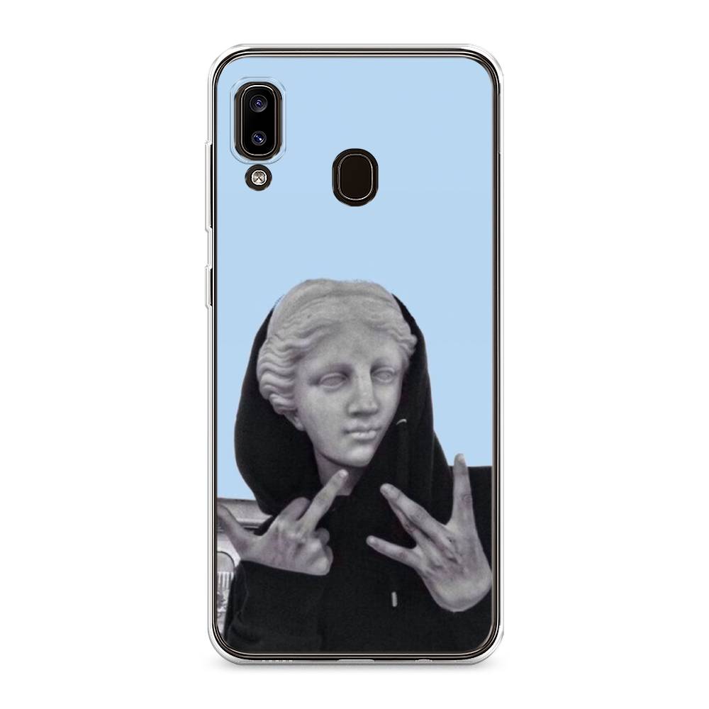 

Чехол Awog на Samsung Galaxy A30 "SWAG статуя", Разноцветный, 27550-9