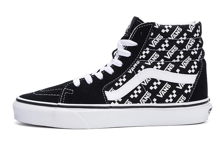 

Кеды унисекс Vans SK8 Logo Repeat черные 44.5 EU, Черный, SK8 Logo Repeat