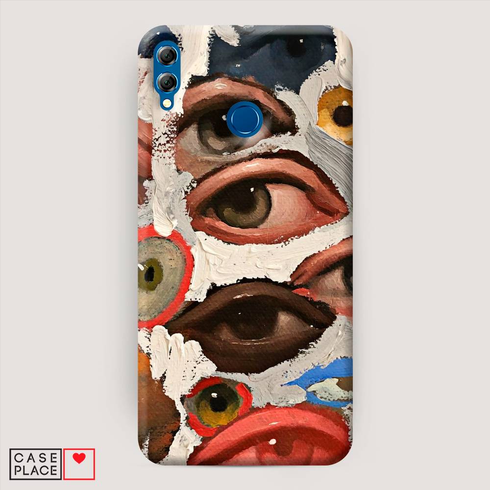 

Чехол Awog "Глаза масляная живопись" для Honor 8X, 66720-5