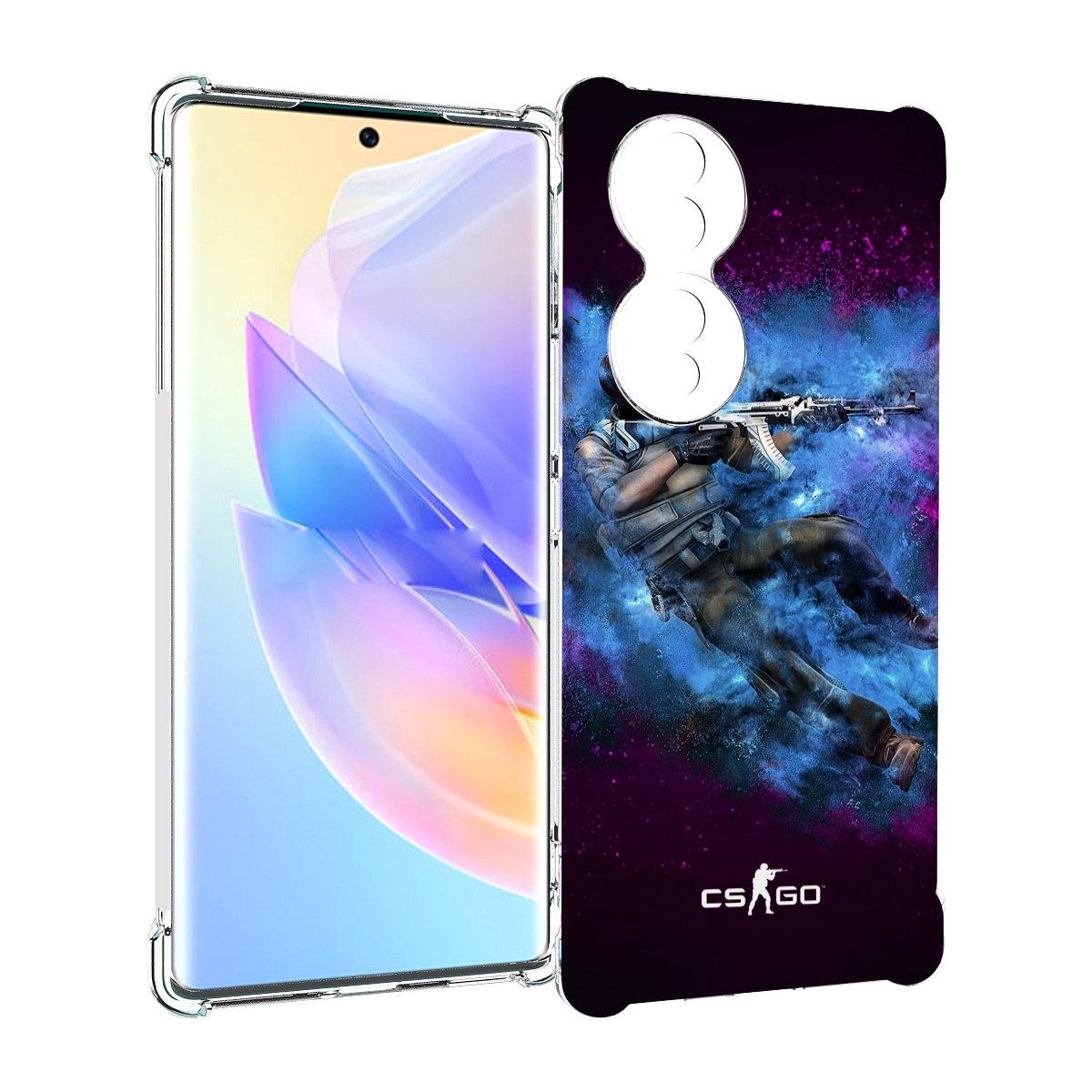 

Чехол MyPads CS-go-террорист для Honor 70, Прозрачный, Tocco