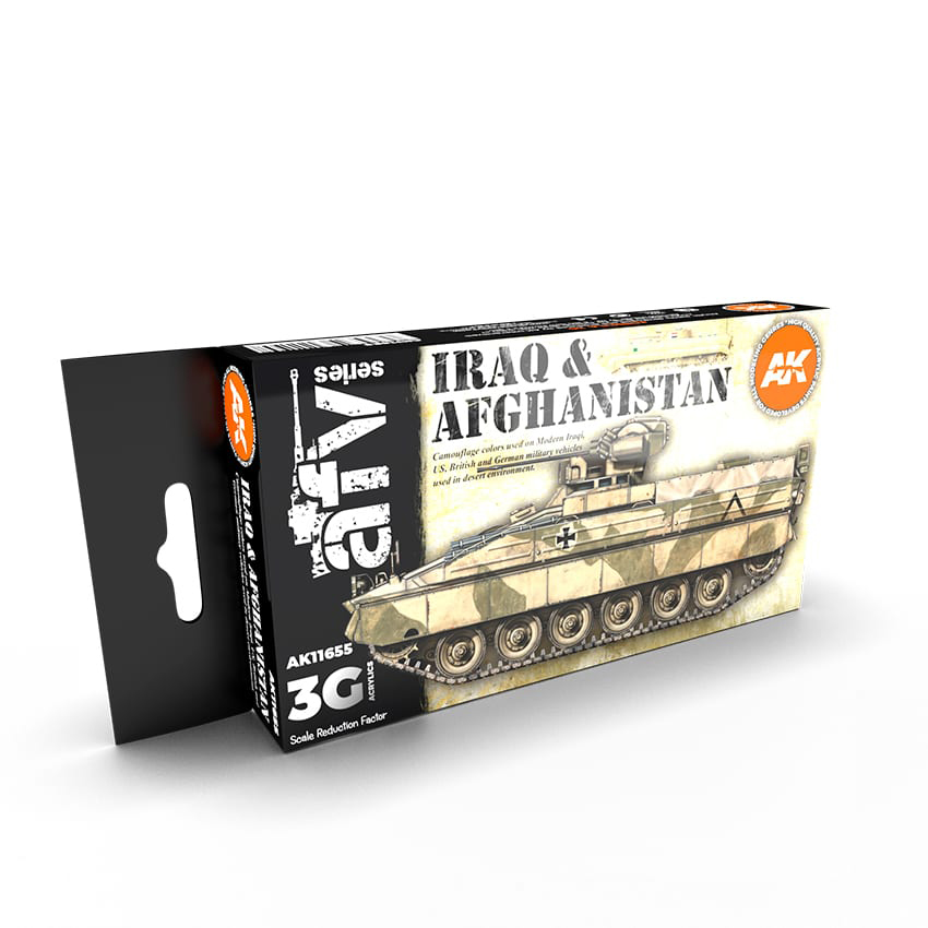 

Набор красок AK Interactive Ирак и Афганистан IRAQ & AFGHANISTAN AK11655