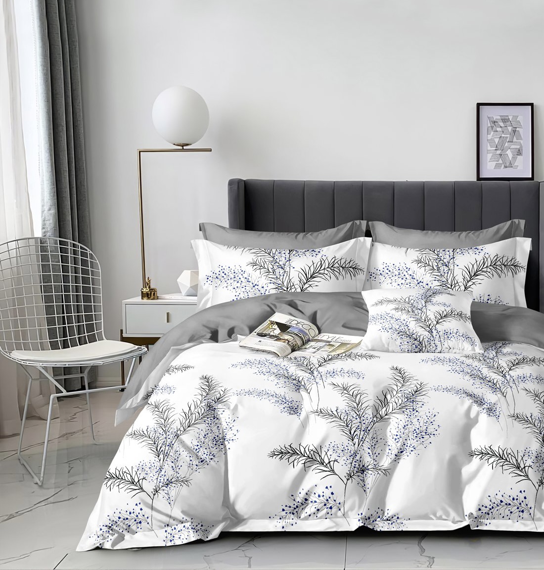

Постельное белье Sleeping Place семейное сатин, 50x70