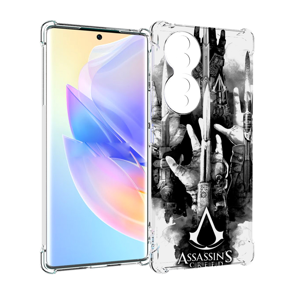 

Чехол MyPads Assassin's Creed скрытый клинок для Honor 70, Прозрачный, Tocco