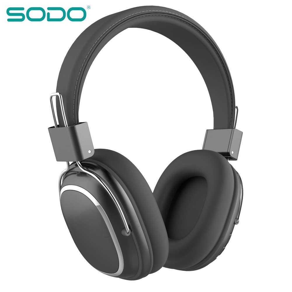 фото Беспроводные наушники sodo sd-1004 black