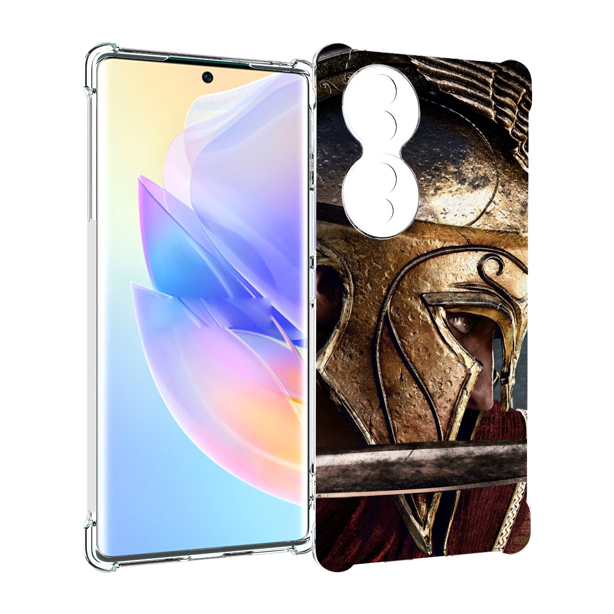 

Чехол MyPads Assassin's Creed Odyssey для Honor 70, Прозрачный, Tocco