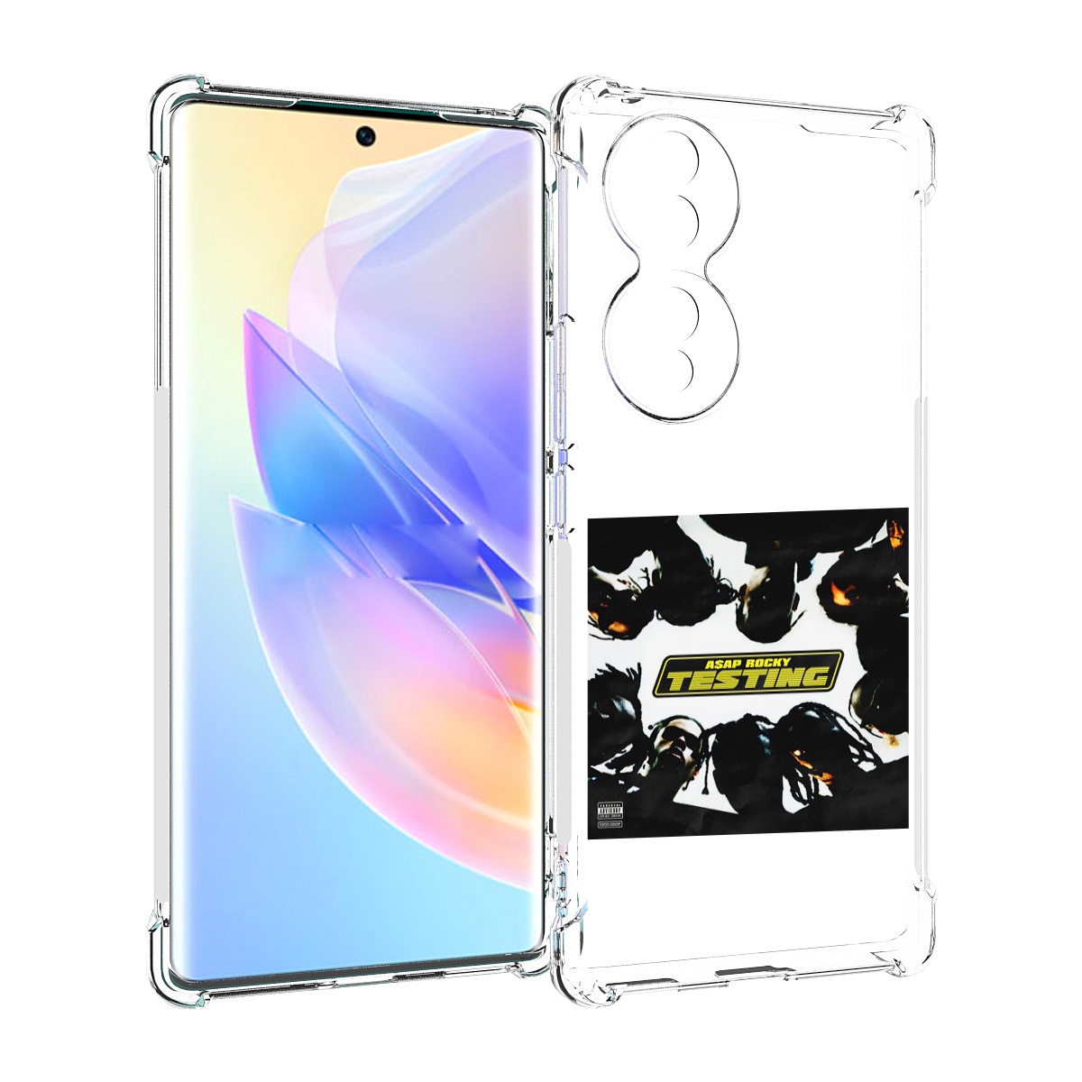 

Чехол MyPads ASAP Rocky - TESTING для Honor 70, Прозрачный, Tocco