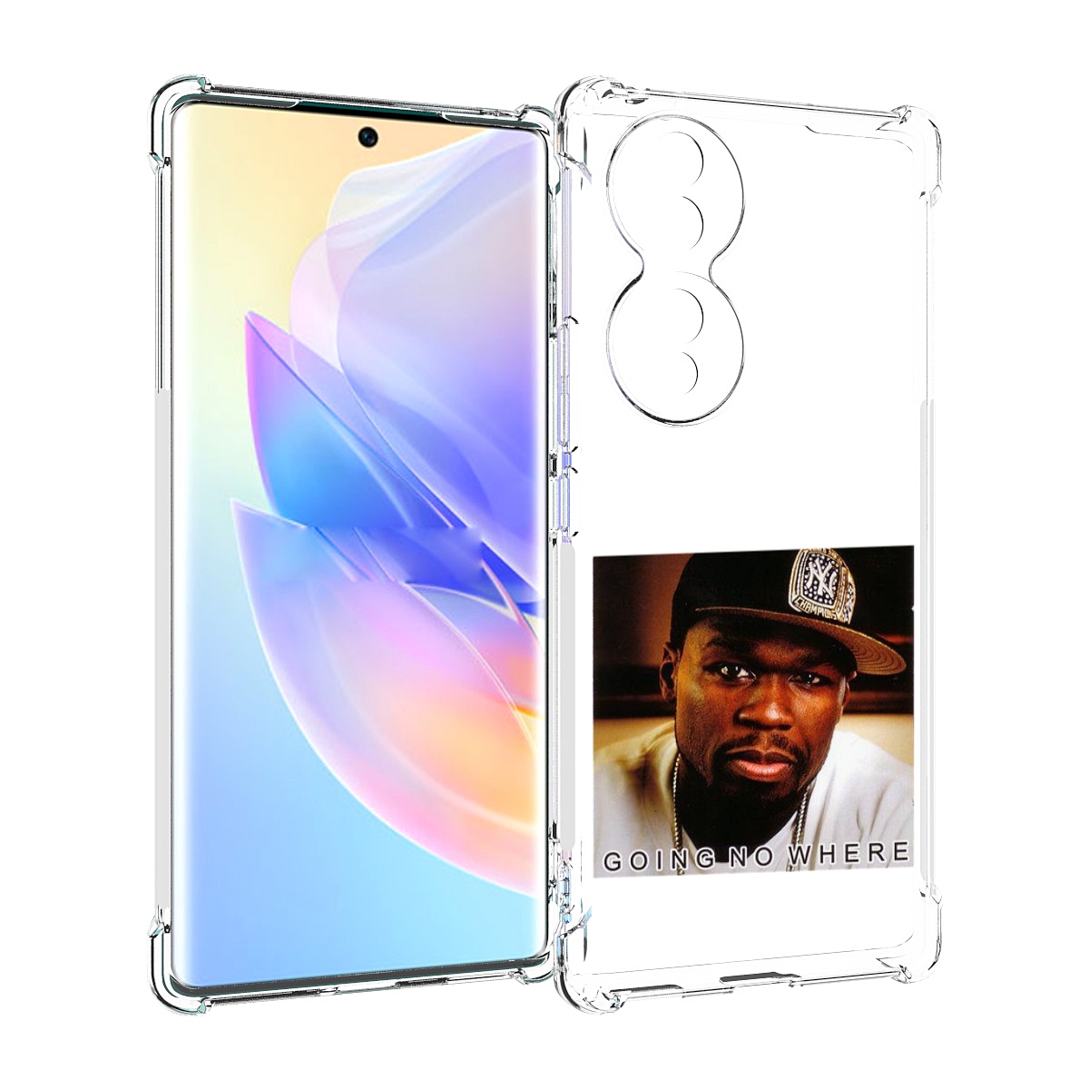 

Чехол MyPads 50 Cent - Going No Where для Honor 70, Прозрачный, Tocco