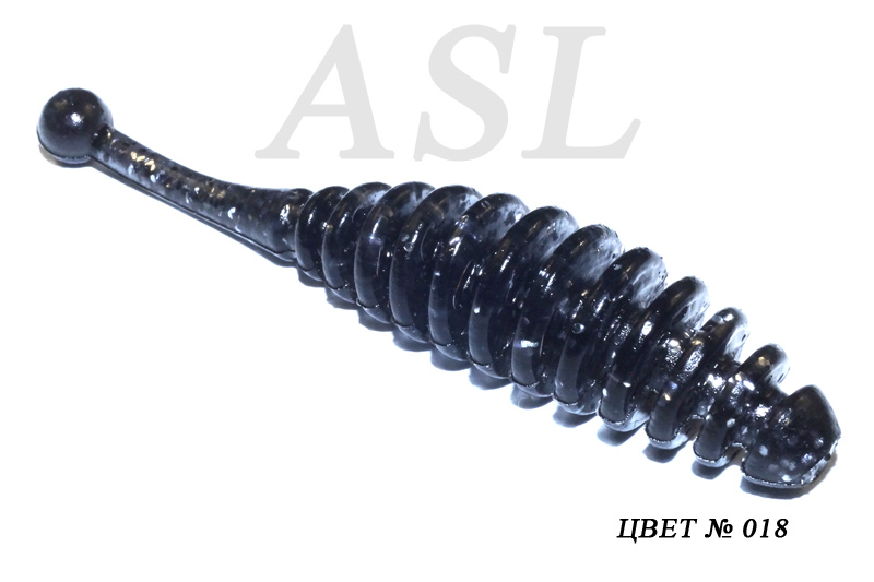 

Силиконовая приманка ASL Бу-Бу цв. 018 L-7 см 7шт/уп, Бу-бу