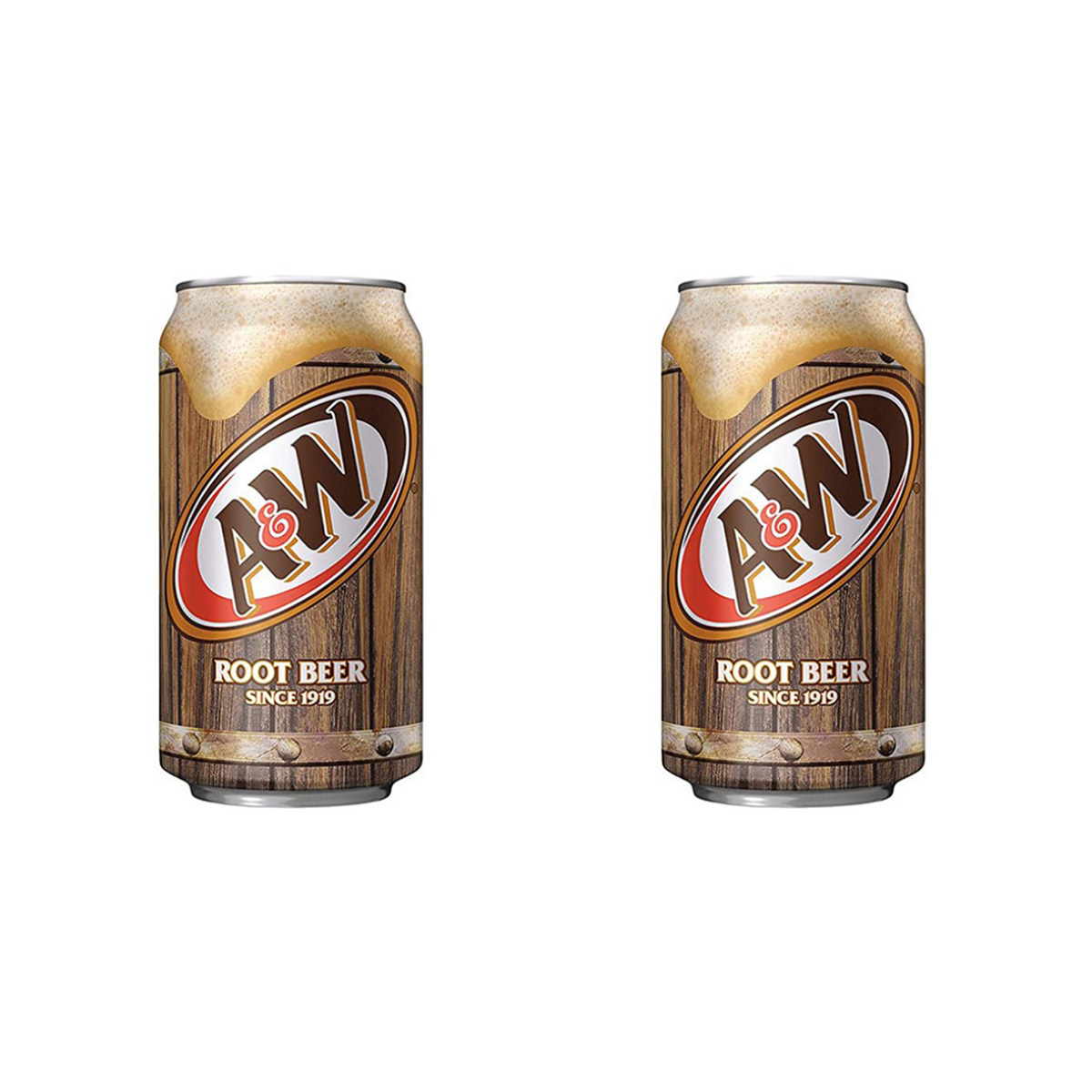 Напиток безалкогольный газированный A&W Root Beer, 2 шт по 355 мл